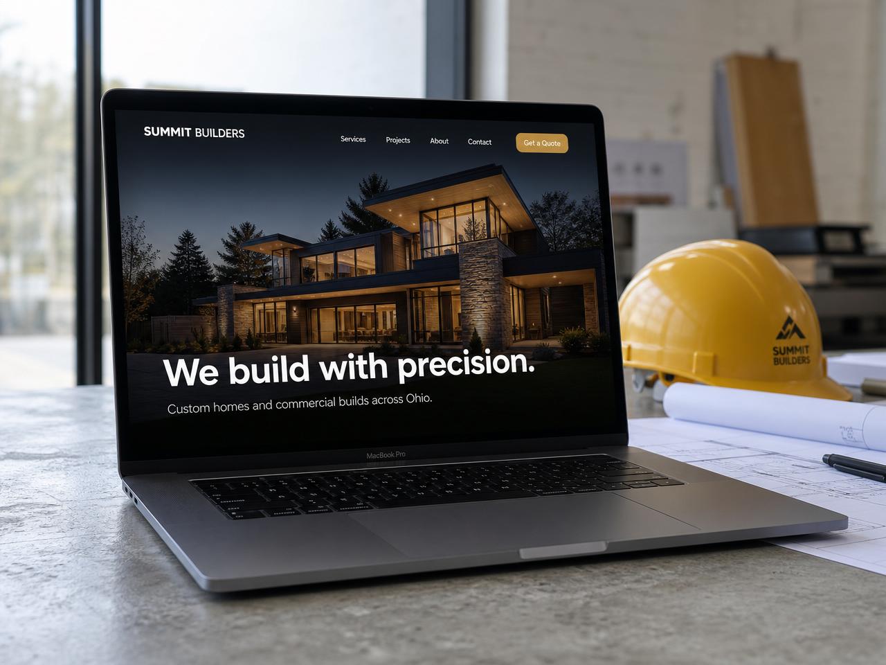Summit Builders — Construction website by 513 Digital