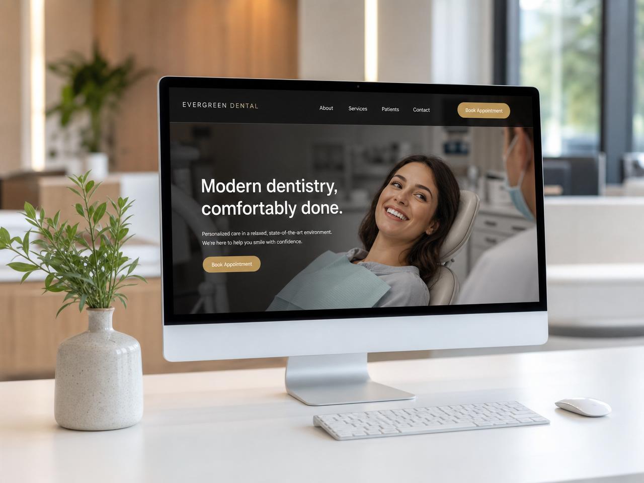 Evergreen Dental — Medical website by 513 Digital